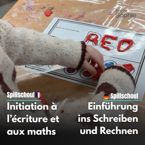 Eis Spillschoul: en Initiatiounsatelier fir schreiwen a rechnen ze léieren