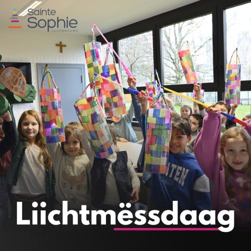 Liichtmëssdag an unserer Schule
