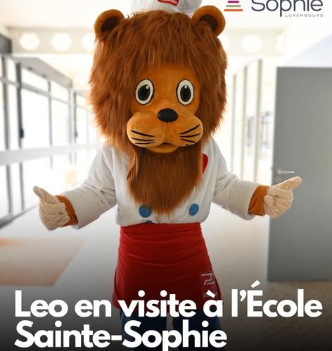 La visite de Leo à l’École Sainte-Sophie !